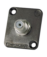 SWITCHCRAFT EHFF2B F-type female-female feedthrough, black