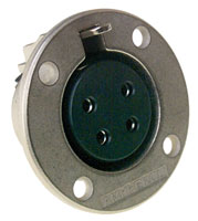 AMPHENOL EP4-13 4 pin female panel