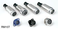 HIROSE RM15TPD-10P(71) CONNECTOR 10 pin male cable (ring)