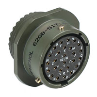 BAYONET-LOCK OB CONNECTOR 26 pin cable socket, with bayonet pins