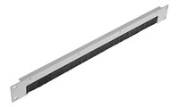 CANFORD RACKBRUSH Cable access brush strip 1U, grey