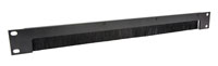 CANFORD RACKBRUSH Cable access brush strip 1U, black