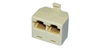 RJ45 PLUG-IN TWO-WAY ADAPTER