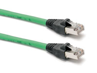 CAT5E SCREENED PATCHCORD RJ45-RJ45-600mm-Green