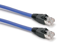 CAT5E SCREENED PATCHCORD RJ45-RJ45-600mm-Blue
