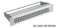 MUSA HD PATCH PANEL 2U 3x16 MUSA HD, grey