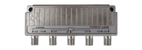 RF HYBRID SPLITTER LLS-04 F connectors, 75 ohms, 1 channel, 4 way
