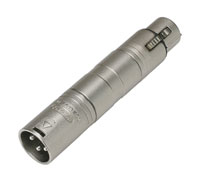 CANFORD BALANCED TO UNBALANCED CONVERTER XMBH Inline, line level. XLRM to XLRF
