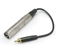 CANFORD BALANCED TO UNBALANCED CONVERTER PHMXMH Inline, line level. XLRM to RCA(phono) male