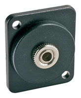 D-SERIES 3.5mm 3-pole jack, black