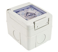 SPLASHPROOF CONNECTOR BOX XLR 3 pin female