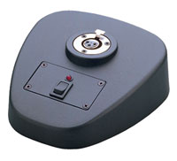 K&M 29394 GOOSENECK TABLE BASE With switch