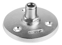 SHURE A13HD MOUNTING FLANGE Heavy duty, 5/8" thread, silver