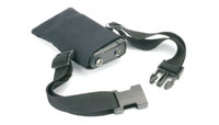 DOUBLE RADIO MIC POUCH Trantec SLTX/RX8, Beyer TSP/TE170, black with clip