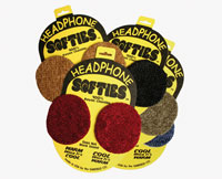 HEADPHONE SOFTIES Blue (pair)