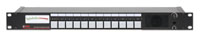 RDL RM-MP12A AUDIO MONITOR PANEL Meter, speaker, 12x inputs, line, 8ohm or 25/75/100V line, 1U