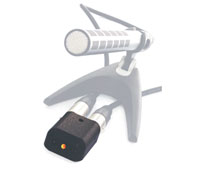 OPTOGATE PB-06 OPTICAL AUTOMATIC MICROPHONE SWITCH Connectors on rear of case