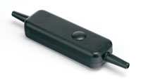 IN-LINE BOX With momentary switch, black