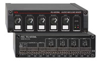 RDL RU-MX5ML RACK-UP MODULE Mixer, 4x  microphone / line, 1x  line inputs