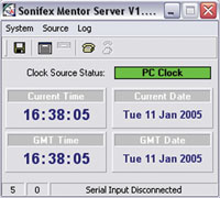 SONIFEX MENTOR MTS-5 Mentor Time-Server 5 client licence