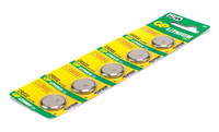 GP CR2032 BATTERY 20d x 3.2mm, lithium cell, 3V (pack of 5)