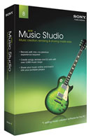 SONY ACID MUSIC STUDIO 8.0 SOFTWARE Multitracking, editing, midi, looping, light version for PC