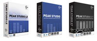 BIAS PEAK STUDIO XT SOFTWARE Peak Studio, SoundSoap 2 & Pro 2, Master Perfection, for Mac