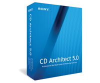 SONY CD ARCHITECT 5.2 SOFTWARE Red book audio CD mastering for PC