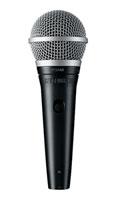SHURE PG48-XLR MICROPHONE Handheld dynamic, with XLR-XLR lead