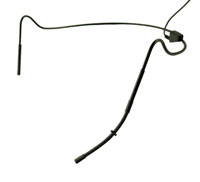VOICE TECHNOLOGIES VT700B HEADWORN MICROPHONE Black, without case