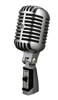 SHURE 55SH-2 MICROPHONE Vocal dynamic, vintage Style