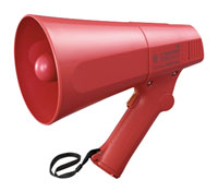 TOA ER-520S Megaphone with siren, 6W, red