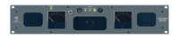 WOHLER AMP2-AMPPM MONITORING UNIT 2U rack, loudspeakers, 2x moving coil PPM meters, 2 inputs