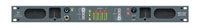 WOHLER AMP1-V2DA MONITORING UNIT 1U rack, loudspeakers, 4x 26-LED meters, 2x stereo, 2x AES in