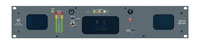 WOHLER AMP2-DA MONITORING UNIT 2U rack, loudspeakers, 2x 53-LED meters, 4 inputs, 2x AES in