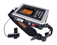 FOSTEX FR-2LE PORTABLE RECORDER Compact flash, stereo mics, ext mic/line in, 48V, line in, out