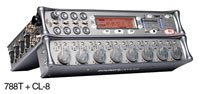SOUND DEVICES CL-8 CONTROL PANEL For 788T portable recorder, 8x rotary faders and routing switches