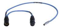 SOUND DEVICES XL-LX TIMECODE CABLE Lemo 5-pin to 1x XLR-3M, 1x XLR-3F, 610mm/355mm