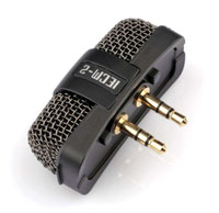 AEQ CLIP-ON STEREO MICROPHONE STEREO For PAW-120 portable recorder