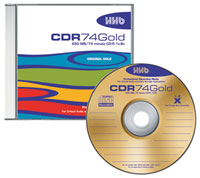HHB CDR74 Gold writing surface, jewel case