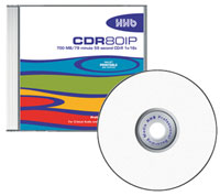HHB CDR80IP Inkjet printable surface, jewel case