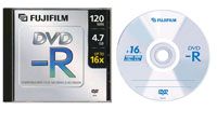 FUJIFILM DVD-R 4.7GB, 16x speed