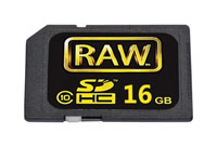 HOODMAN RAW 16GB SDHC MEMORY CARD Class 10