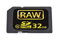 HOODMAN RAW 32GB SDHC MEMORY CARD Class 10