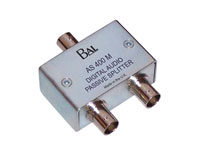 BAL AS400M AES/EBU DIGITAL AUDIO SPLITTER Unbalanced, 75 ohms, BNC in/out, 2 way