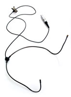 TRANTEC X22-B-R MICROPHONE Over ears, 40Hz-18kHz, for radiomic, 12dB pad, mini XLR4, black