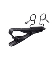 SONY SAD-W77B MICROPHONE CLIP For 2x ECM-77 series, crocodile style, horizontal, black