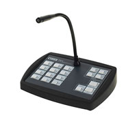 CLOUD PM12 PAGING MICROPHONE Console, gooseneck, 12x zone, digital