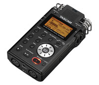 TASCAM DR-100 PORTABLE RECORDER For SD / SDHC card, stereo, 4x inbuilt microphone, mic / line in