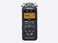TASCAM DR-05 PORTABLE RECORDER For micro SD / SDHC card, 2x inbuilt microphone, mic / line in